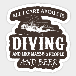 diving Sticker